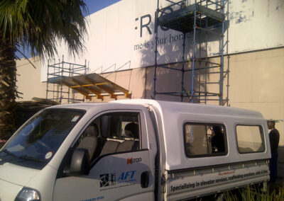 scaffolding erection